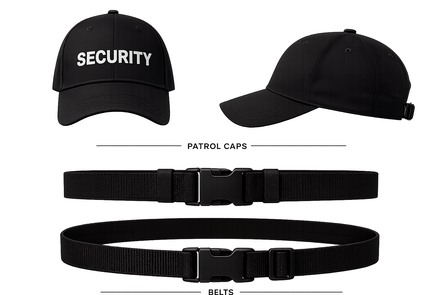 Patrol Caps & Belts